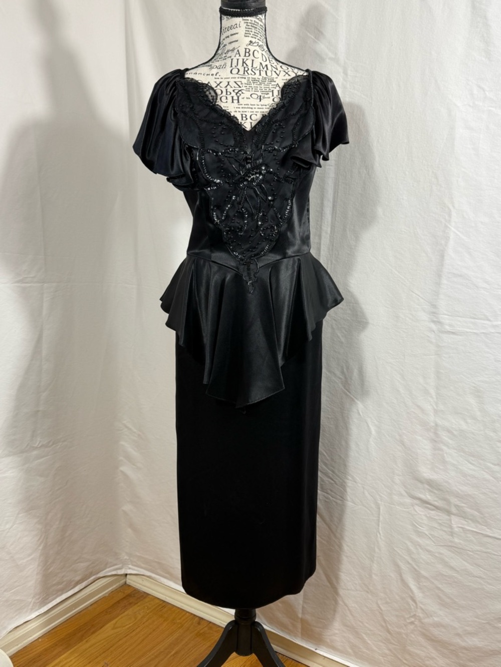Mister Jay Authentic Vintage 1980s party Dress